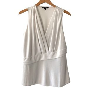 Banana Republic medium blouse sleeveless white